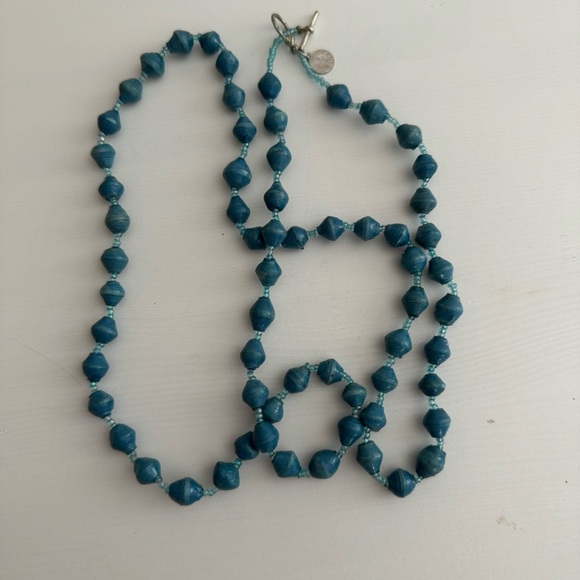 Bead for Life Blue Necklace - Picture 3 of 8